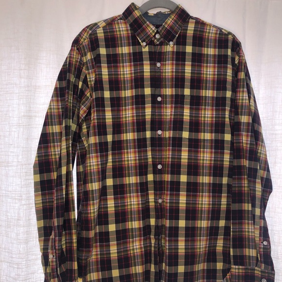 Jcrew Plaid Button Down Shirt Size M - Picture 5 of 6